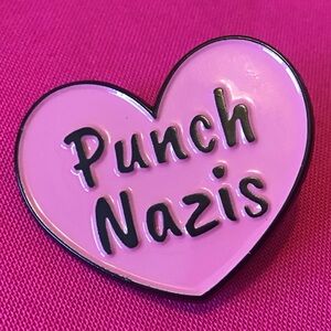 SOLD OUT Punch Nazis Enamel Pin